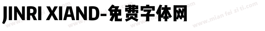 JINRI XIAND字体转换